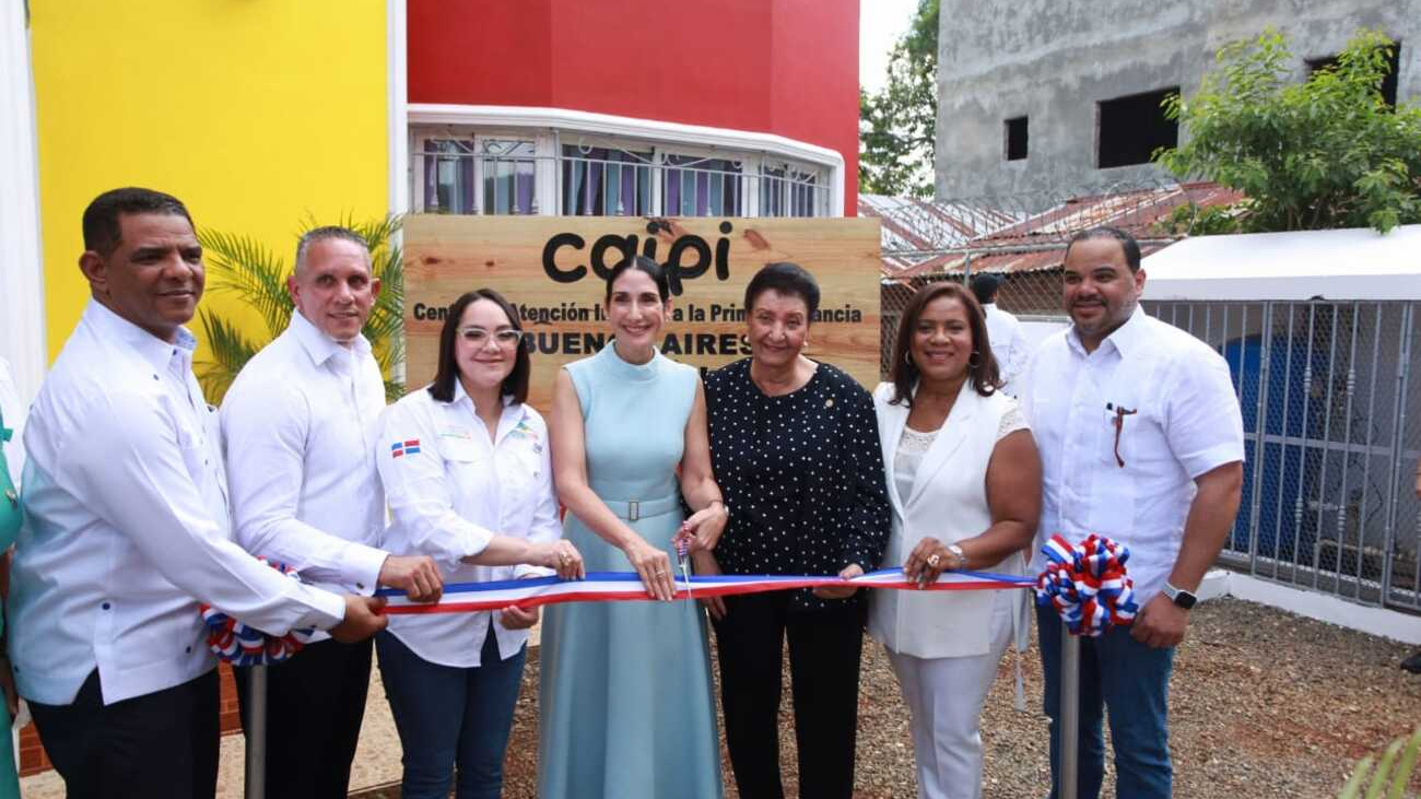 Primera dama encabeza inauguración CAIPI Comunitario en Maimón que impactará positivamente a 75 infantes
