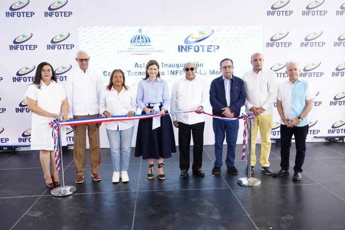 Vicepresidenta Raquel Peña encabeza inauguración moderno centro del INFOTEP en SDE