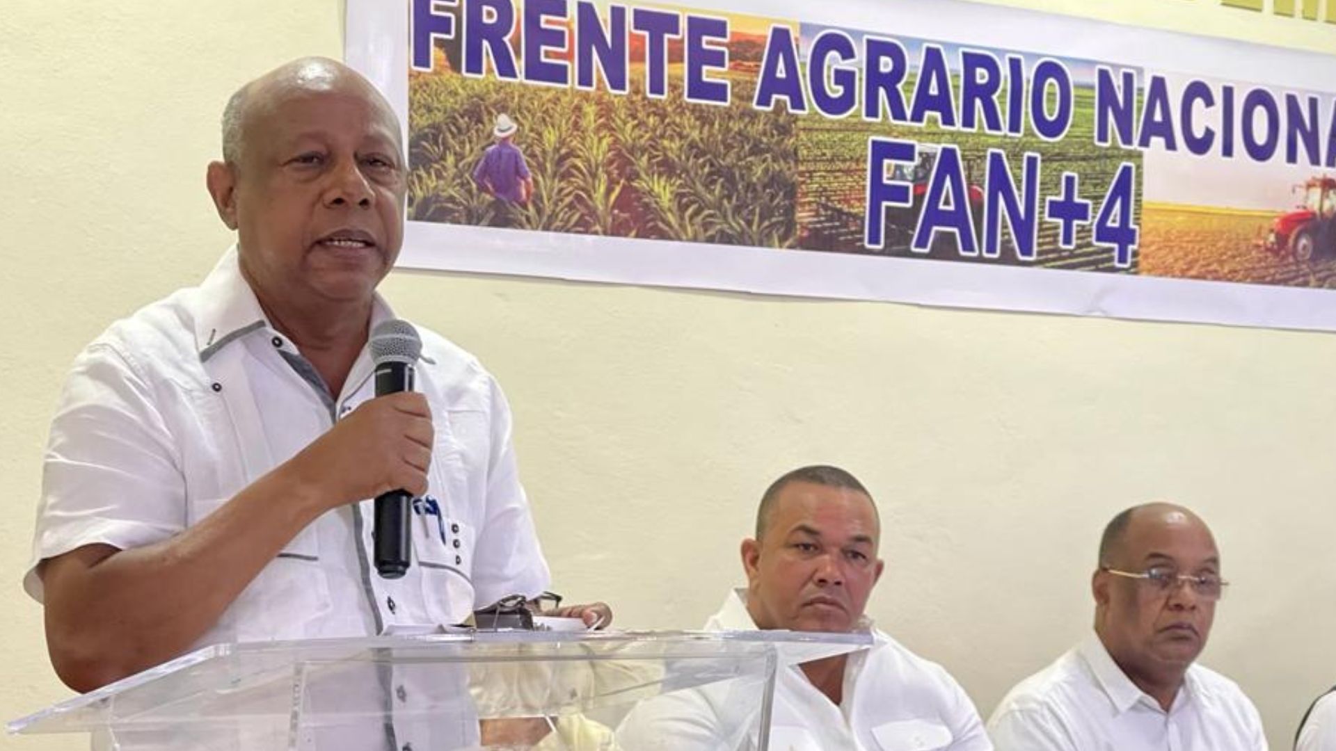 Frente Agrario Nacional celebra anuncio repostulación presidente Abinader