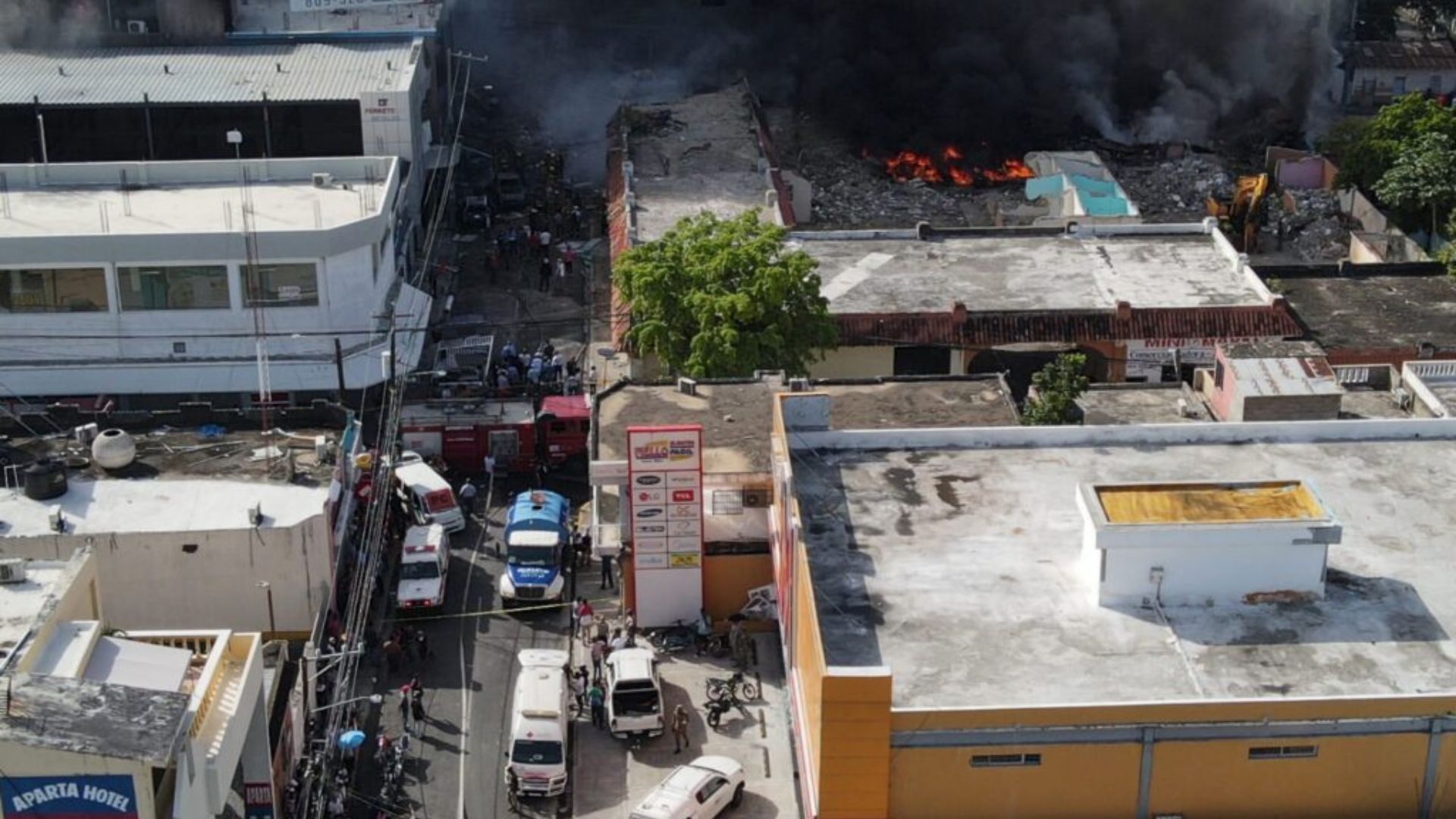 Reportan dos personas fallecidas y decenas de heridos en San Cristóbal